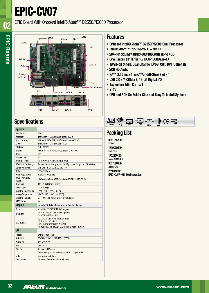 EPIC-CV07_4866991.PDF Datasheet