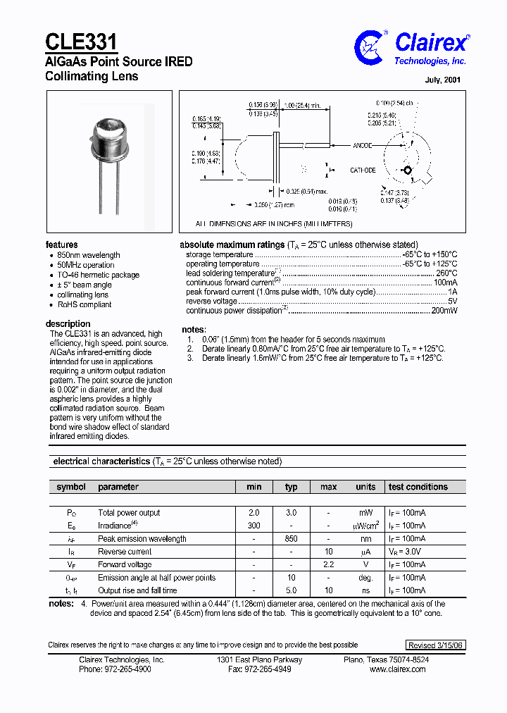 CLE331_4867187.PDF Datasheet