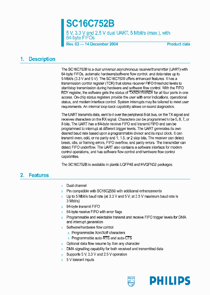 SC16C752BIBS_4867269.PDF Datasheet