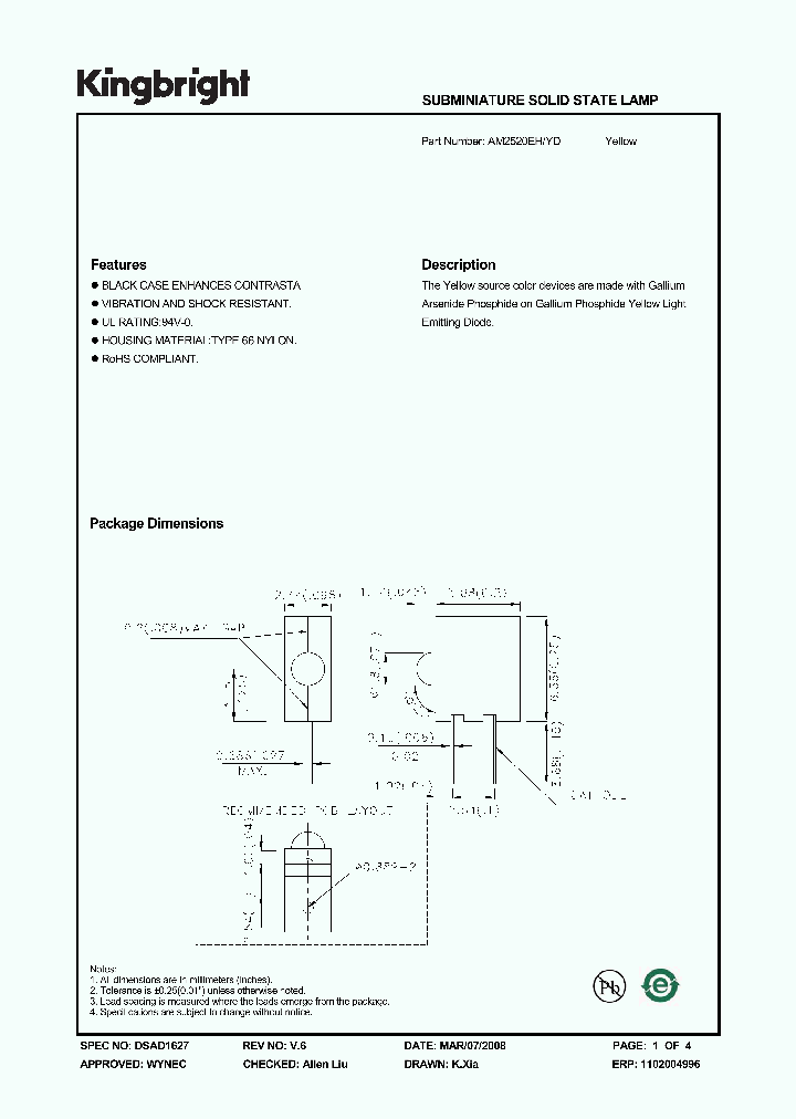 AM2520EHYD_4868447.PDF Datasheet