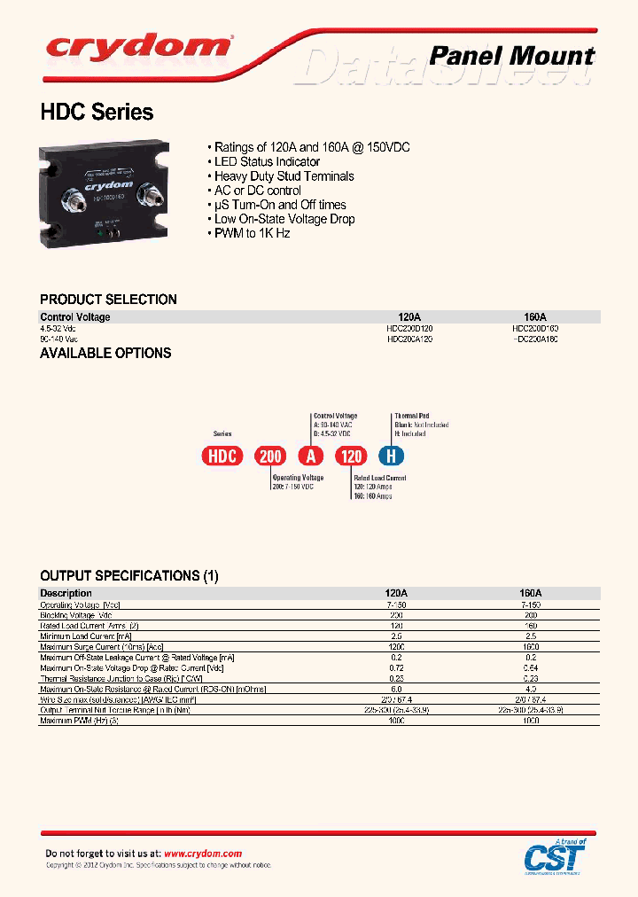 HDC200D160_4869204.PDF Datasheet