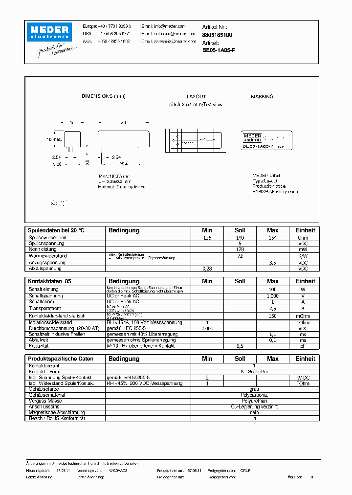 BE05-1A85-PDE_4870480.PDF Datasheet