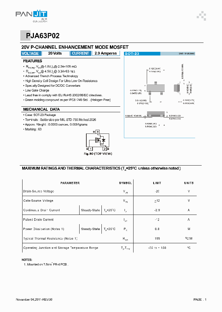 PJA63P02R100001_4872975.PDF Datasheet