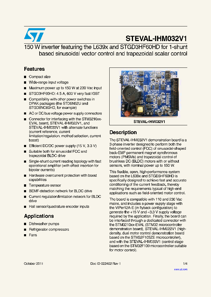 STEVAL-IHM032V1_4873715.PDF Datasheet