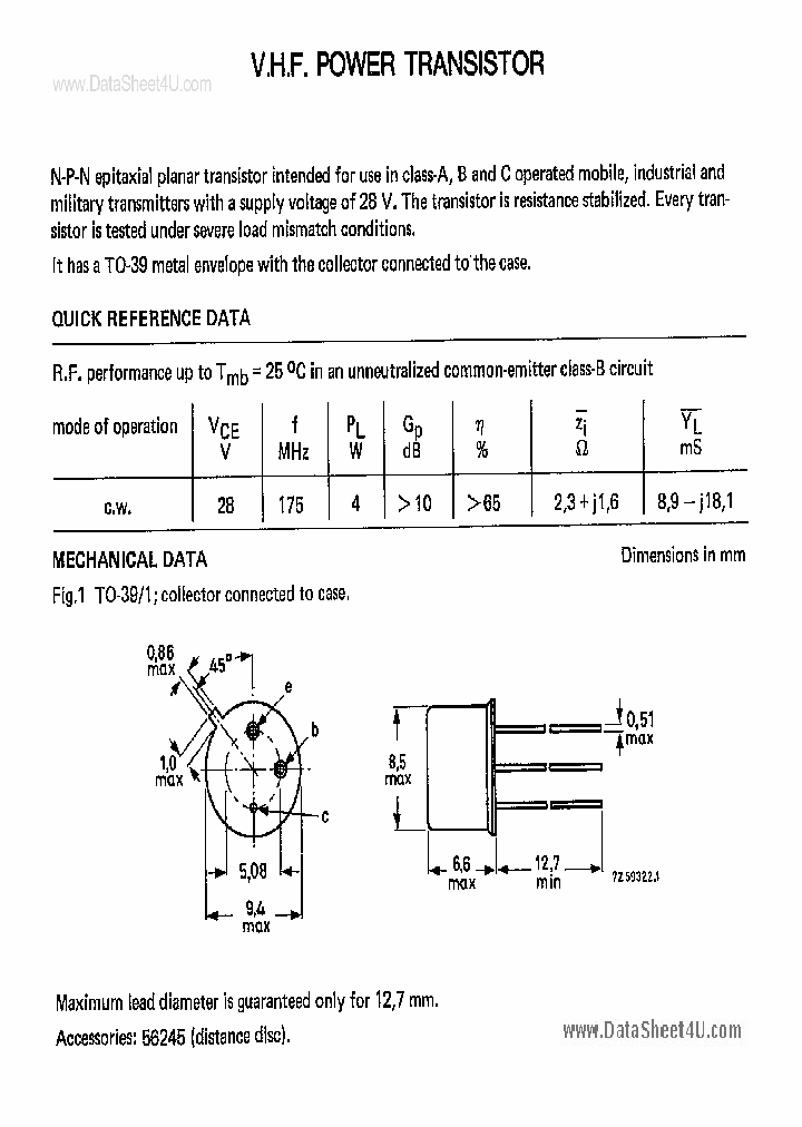BFS23A_4875348.PDF Datasheet