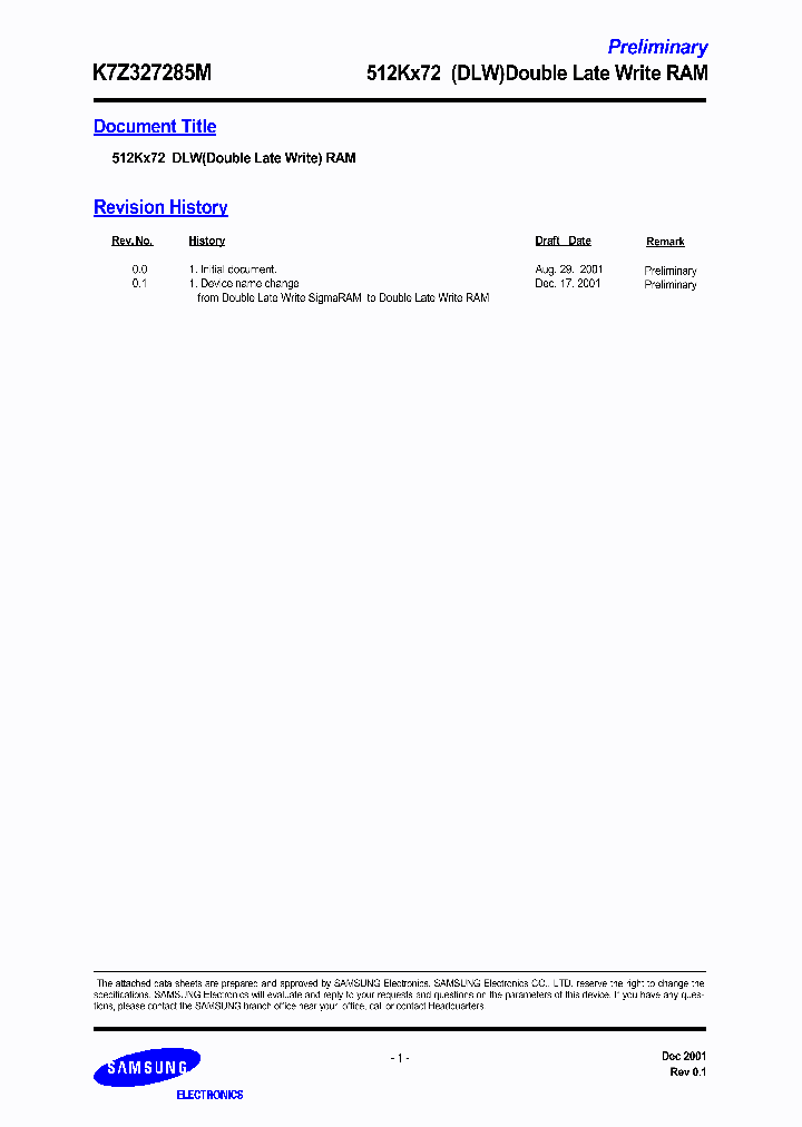 K7Z327285M_4876027.PDF Datasheet