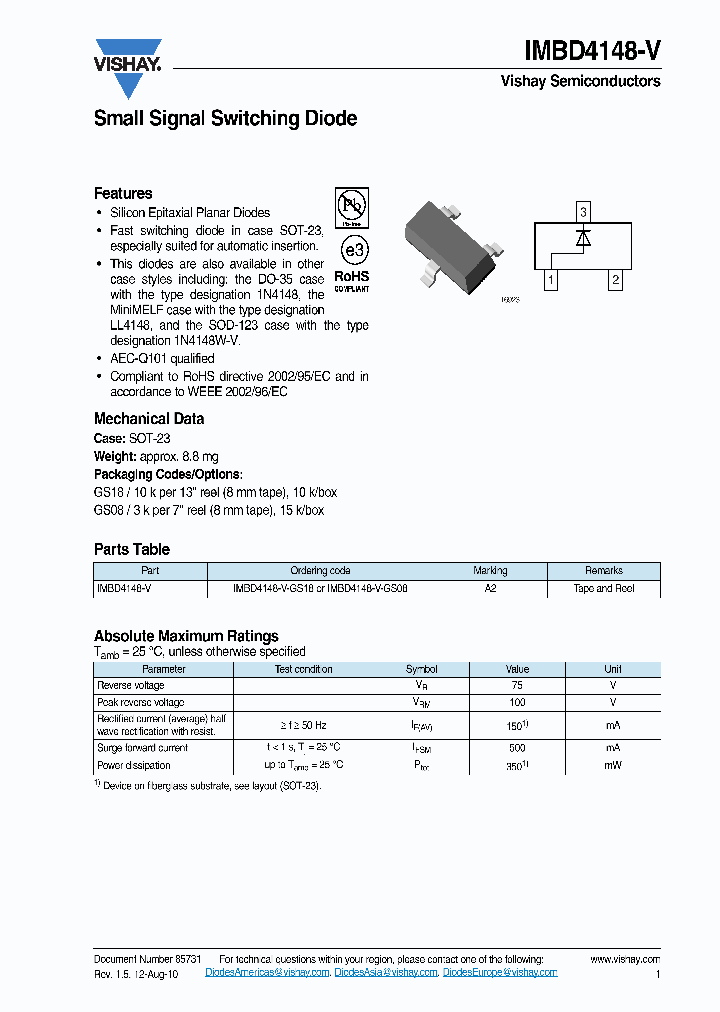 IMBD4148-V12_4878134.PDF Datasheet
