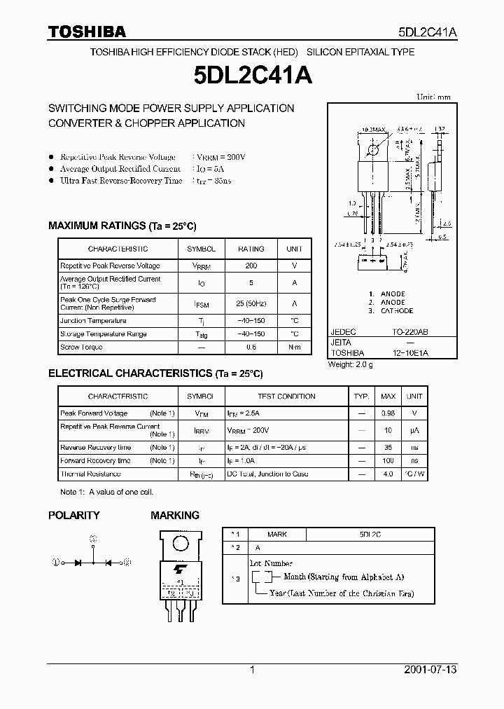 5DL2C41A_4878338.PDF Datasheet