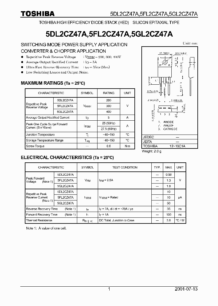5DL2CZ47A_4878339.PDF Datasheet