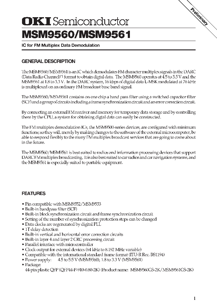 MSM9560_4878943.PDF Datasheet