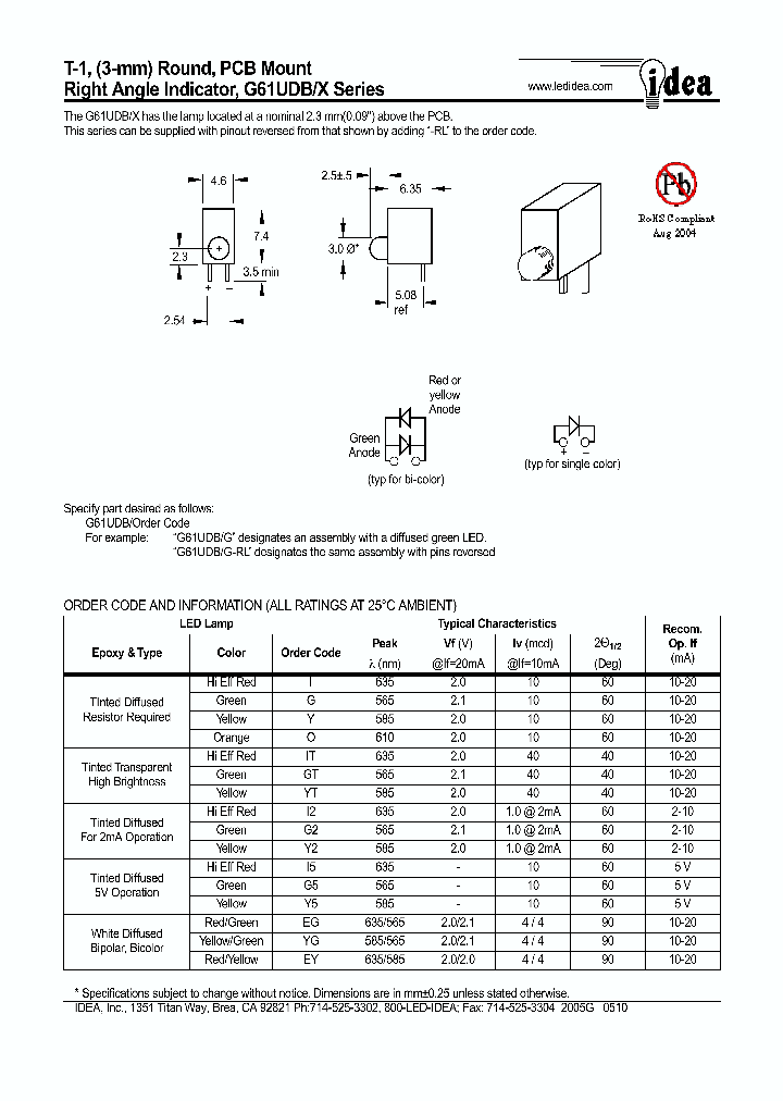 G61UDBX_4880277.PDF Datasheet