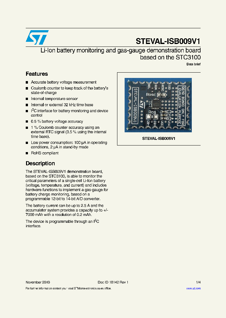 STEVAL-ISB009V1_4883777.PDF Datasheet