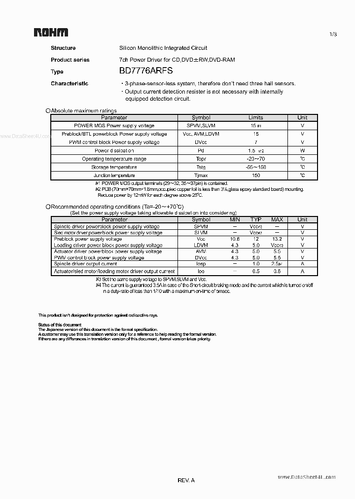 BD7776ARFS_4885846.PDF Datasheet