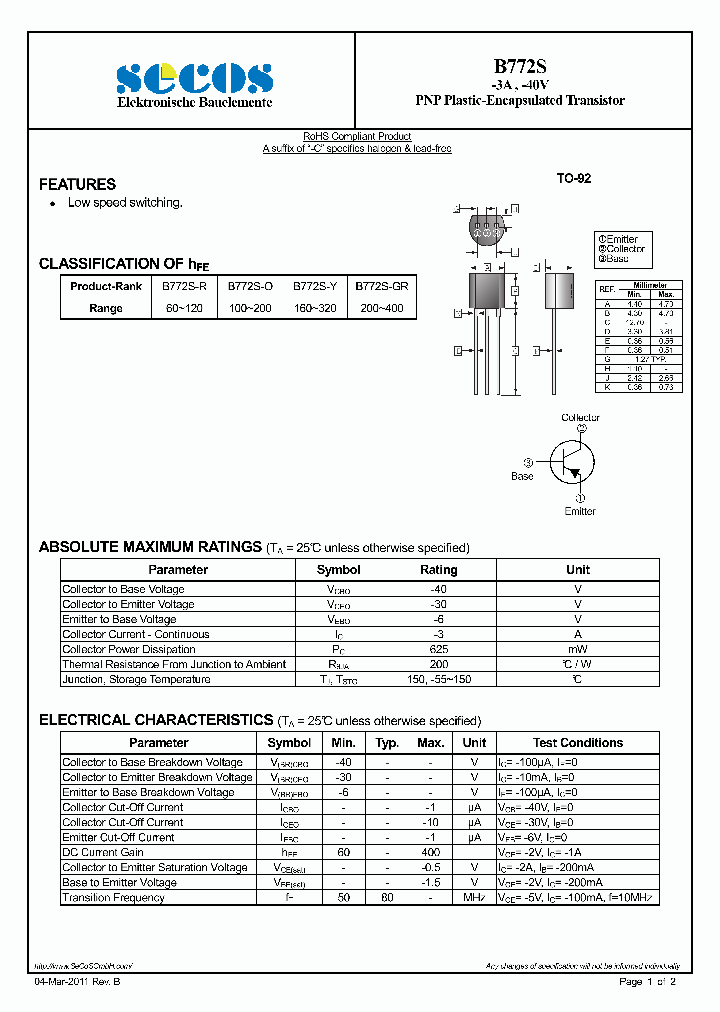 B772S_4893410.PDF Datasheet