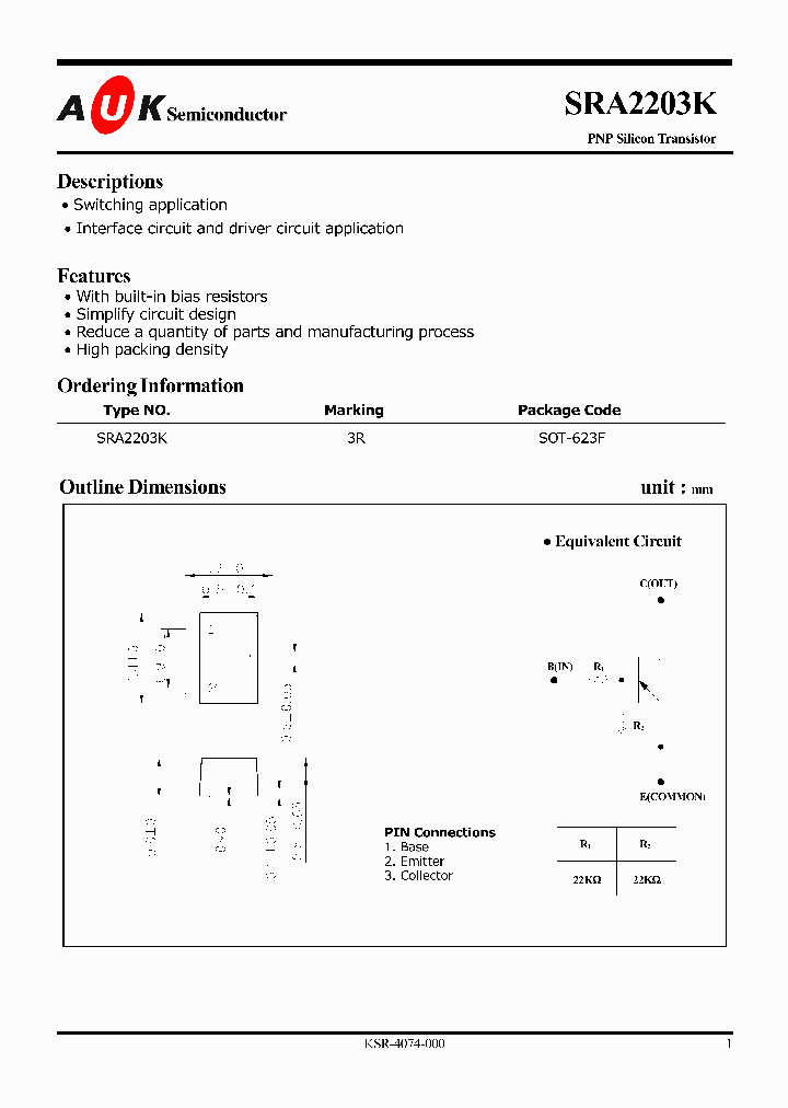 SRA2203K_4896930.PDF Datasheet