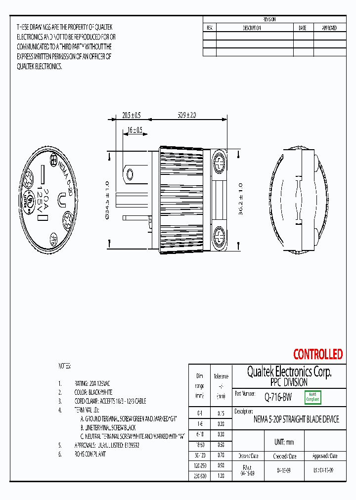 Q-716-BW_4900433.PDF Datasheet