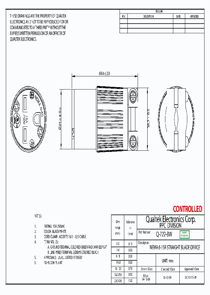 Q-722-BW_4900439.PDF Datasheet
