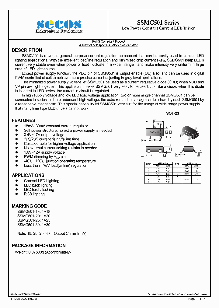 SSMG501-20_4905739.PDF Datasheet
