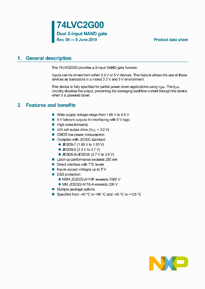 74LVC2G00GF_4913782.PDF Datasheet