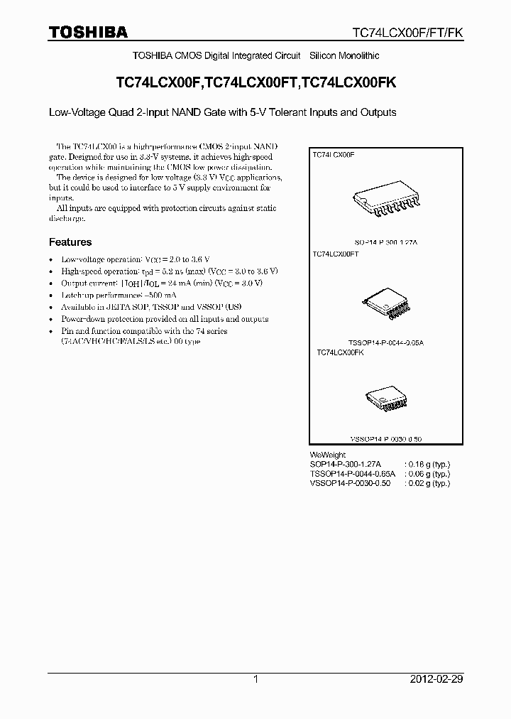 TC74LCX00F12_4918847.PDF Datasheet