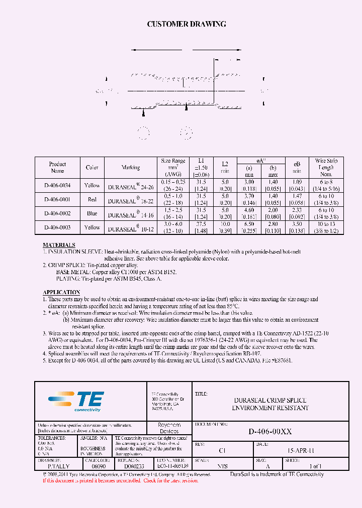 D-406-0001_4920190.PDF Datasheet