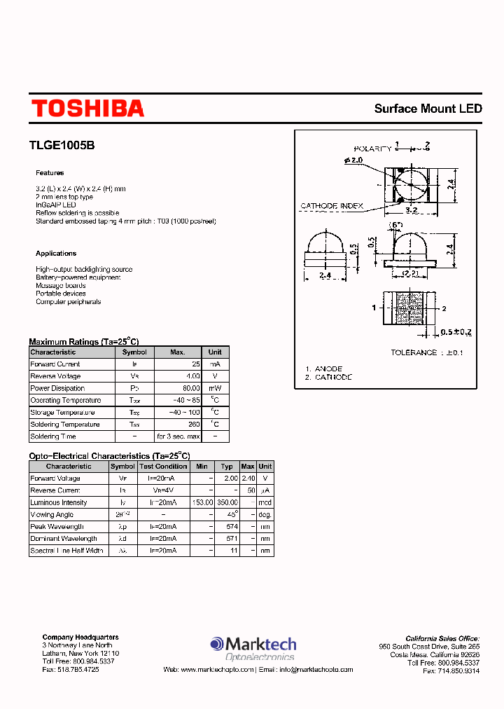 TLGE1005B_4918784.PDF Datasheet
