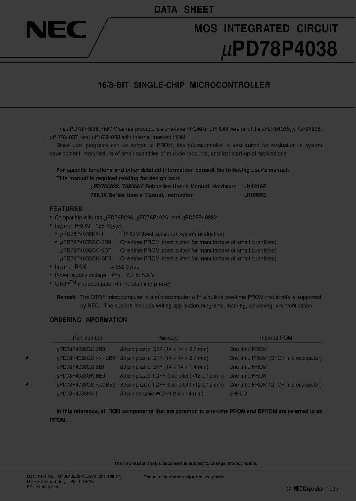 UPD78P4038GC-XXX-3B9_4919429.PDF Datasheet