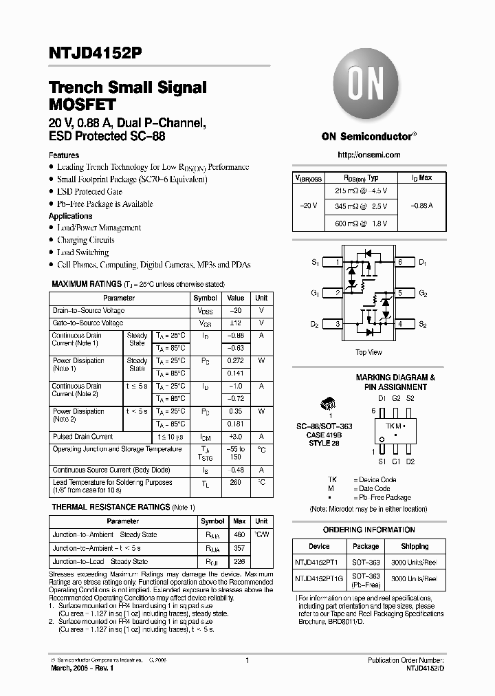 NTJD4152P_4924827.PDF Datasheet