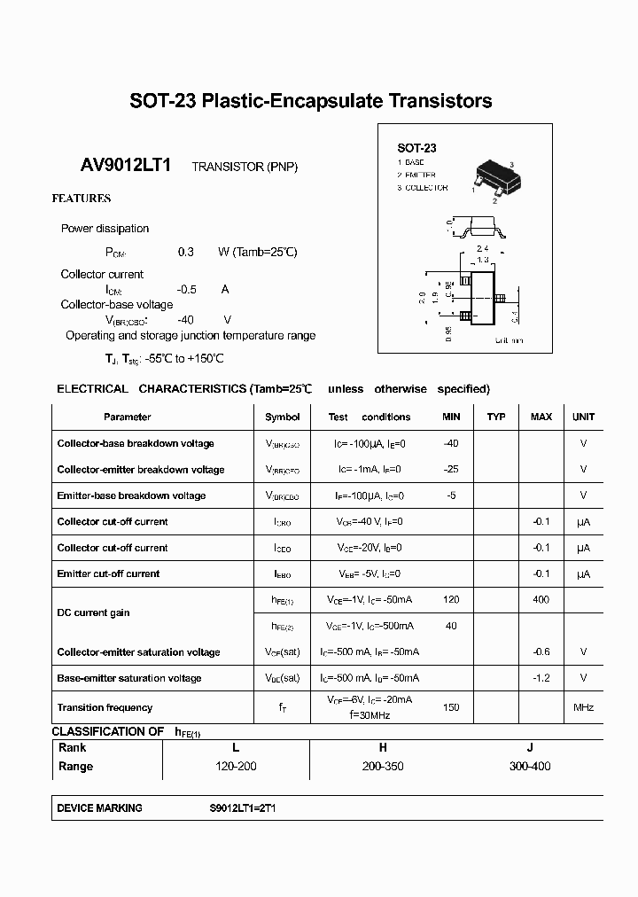 AV9012LT1_4921057.PDF Datasheet