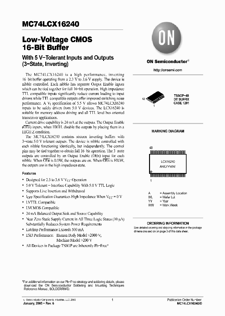MC74LCX16240DTR2_4929087.PDF Datasheet