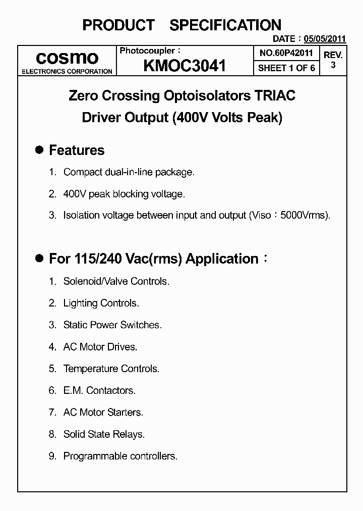 KMOC304111_4922849.PDF Datasheet