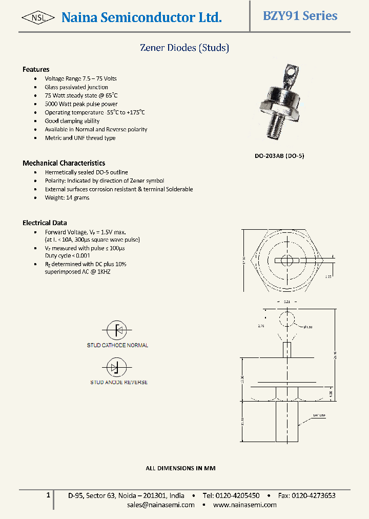 BZY91C51R_4930321.PDF Datasheet