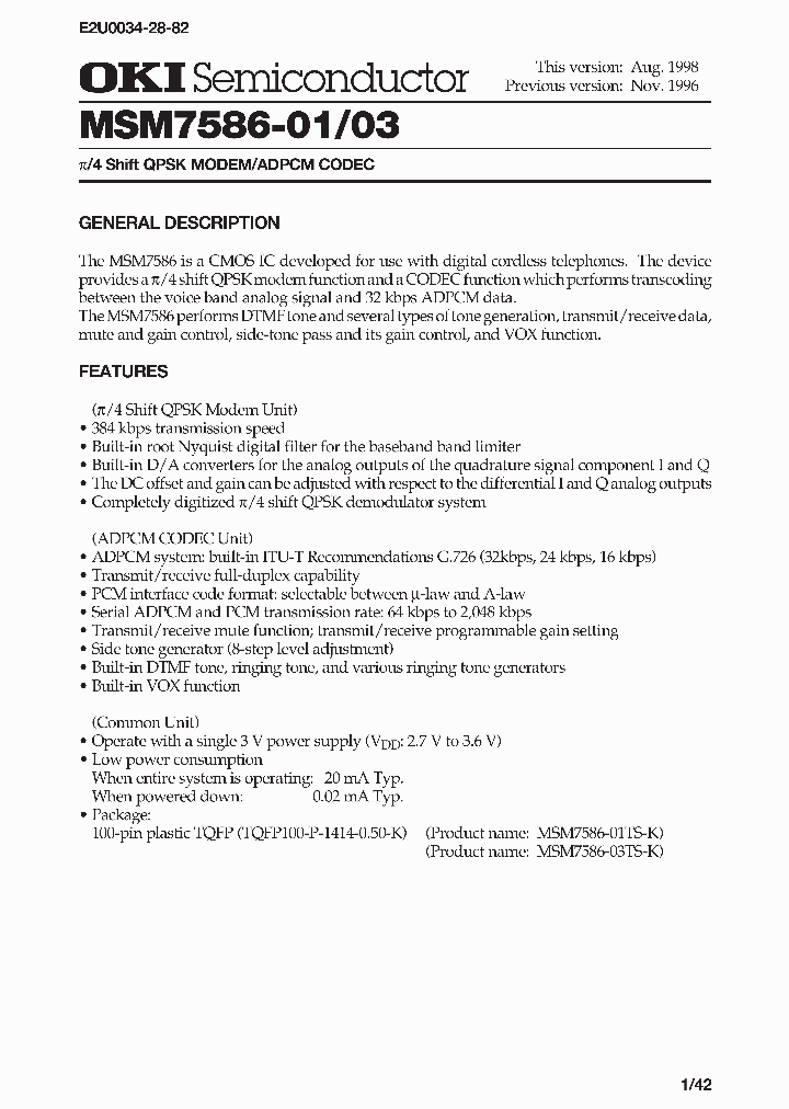 MSM7586-03_4922899.PDF Datasheet