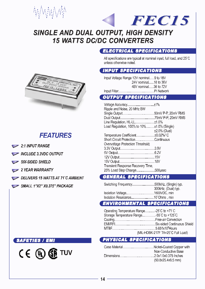 FEC15-12S33_4938612.PDF Datasheet