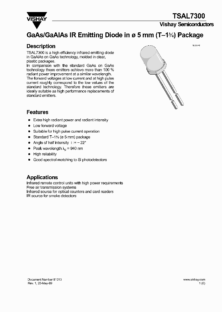 TSAL7300_4938937.PDF Datasheet
