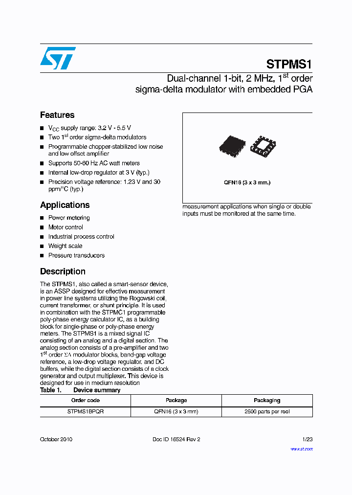 STPMS1_4947289.PDF Datasheet