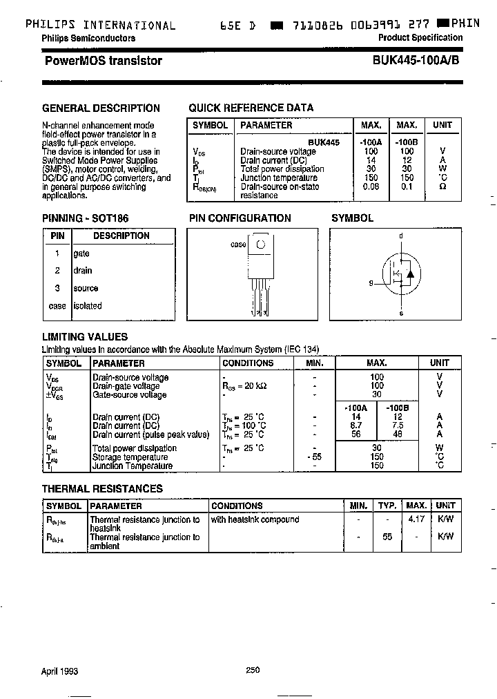 BUK445-100A_4951233.PDF Datasheet