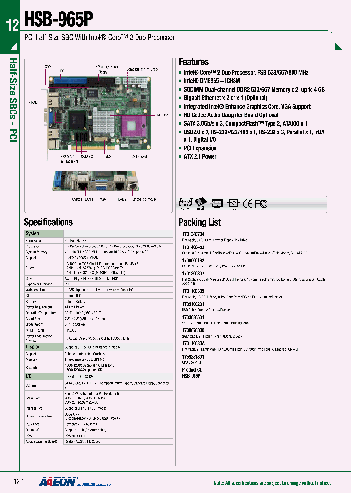 HSB-965P_4951673.PDF Datasheet