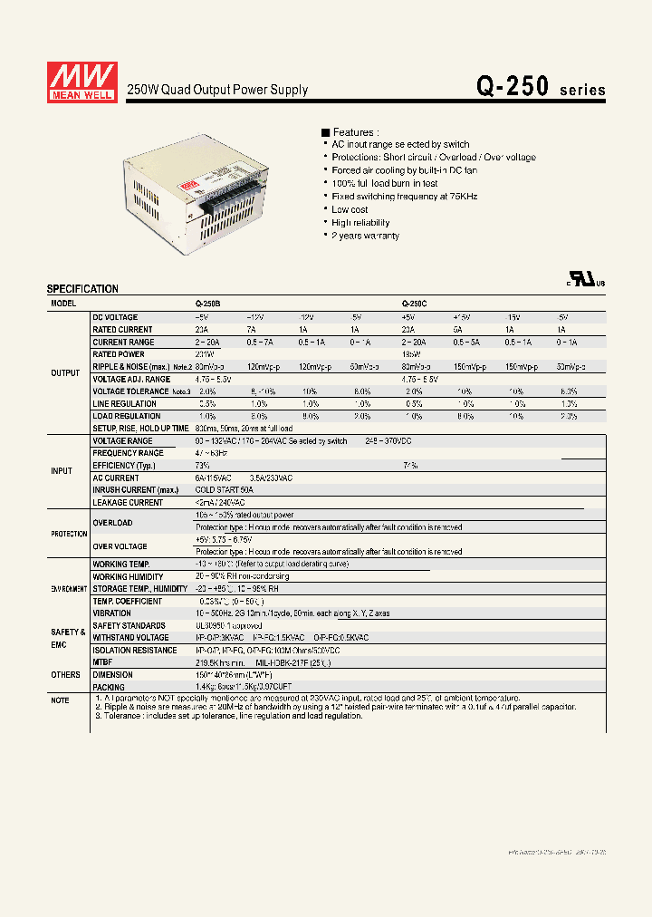 Q-250_4956266.PDF Datasheet