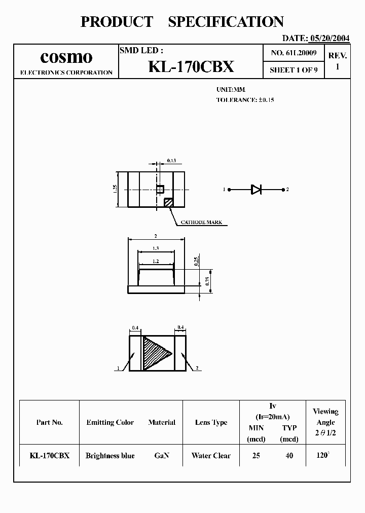 KL170CBX_4963020.PDF Datasheet