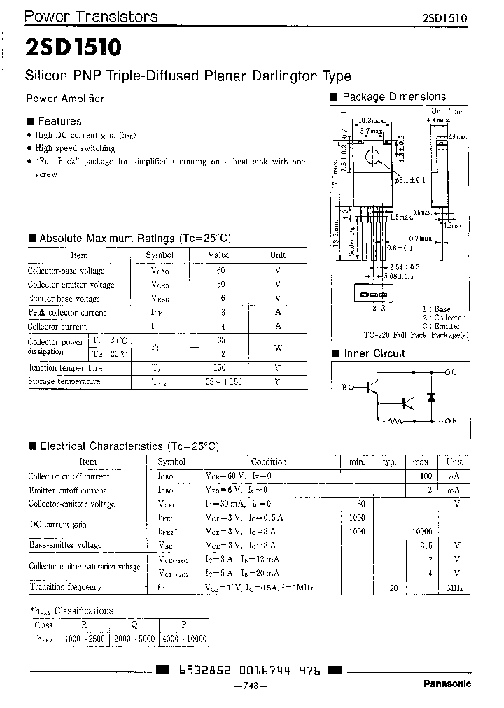 2SD1510Q_4962864.PDF Datasheet