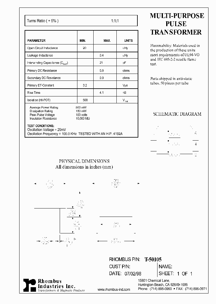 T-50105_4971580.PDF Datasheet