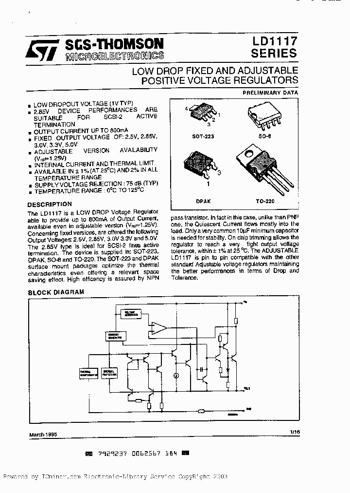 LD1117S285_4974860.PDF Datasheet
