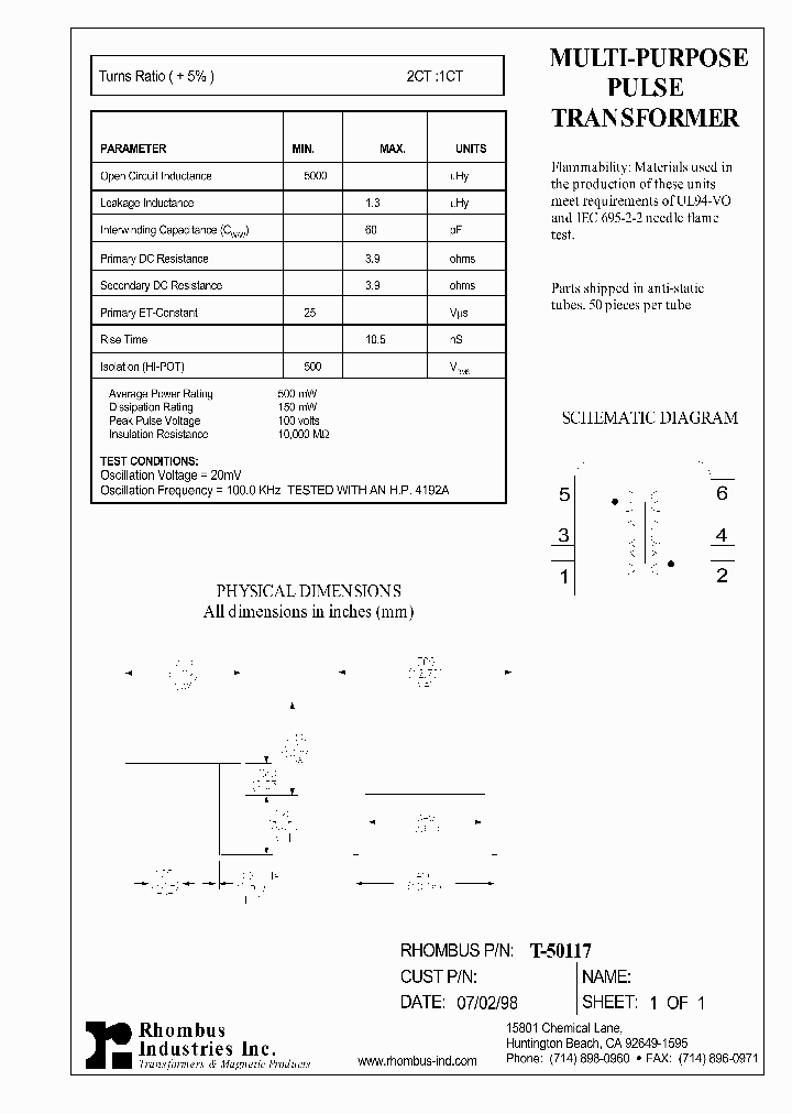 T-50117_4971599.PDF Datasheet
