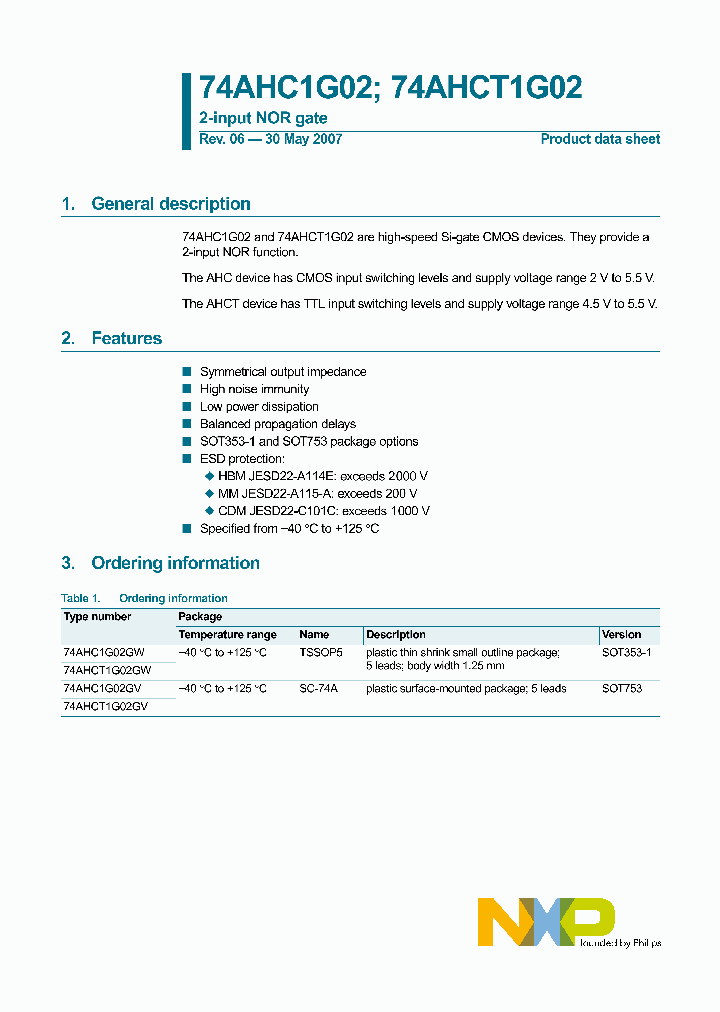 74AHC1G02GV_4978079.PDF Datasheet