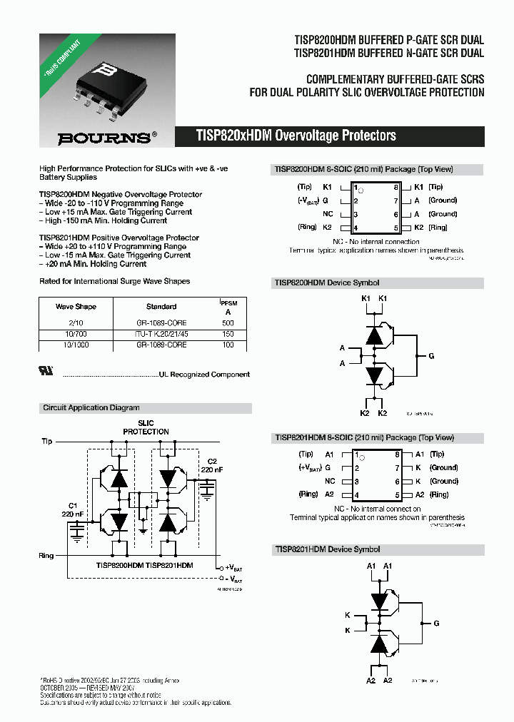 TISP8200HDMR-S_4974701.PDF Datasheet