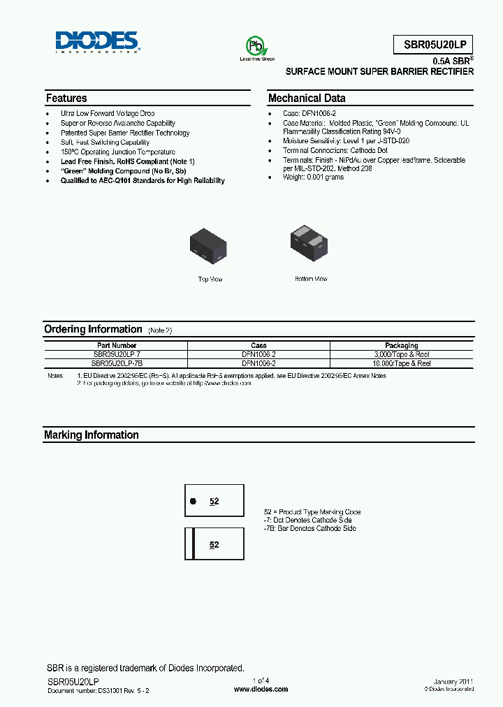 SBR05U20LP-7B_4977298.PDF Datasheet