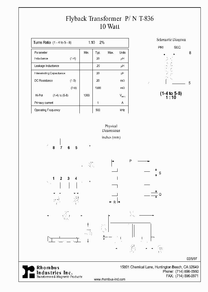 T-836_4977979.PDF Datasheet