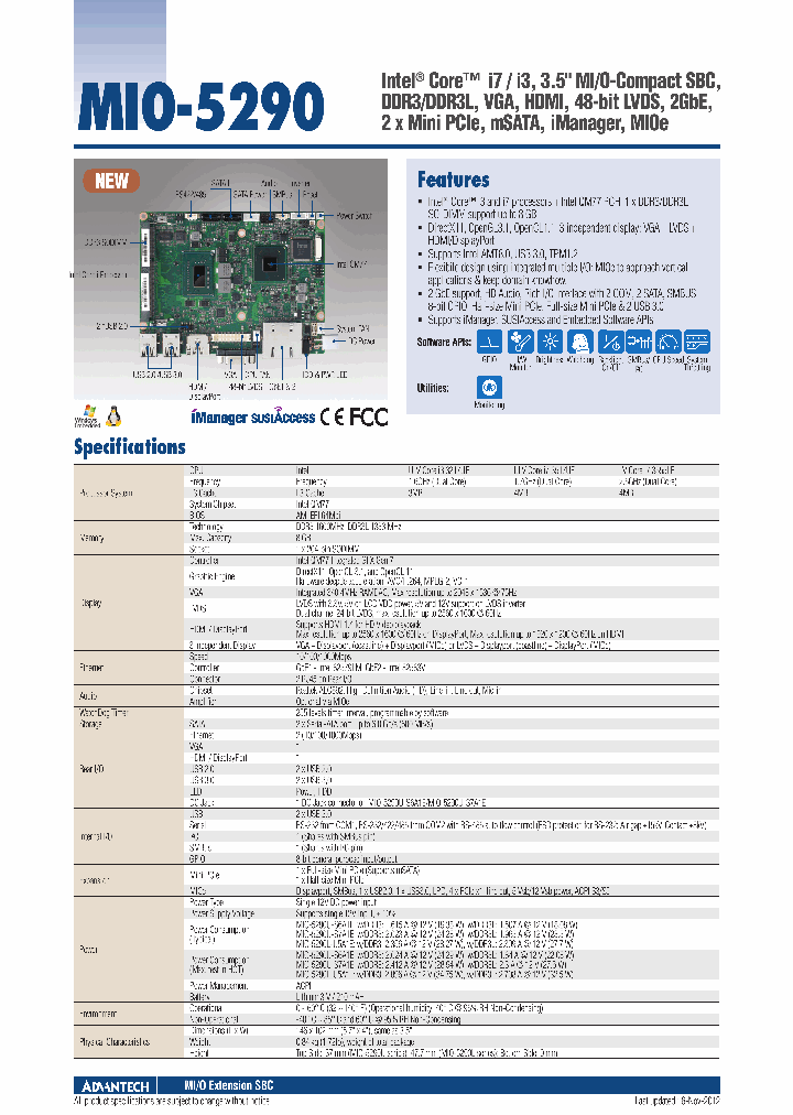 MIO-5290_4983320.PDF Datasheet