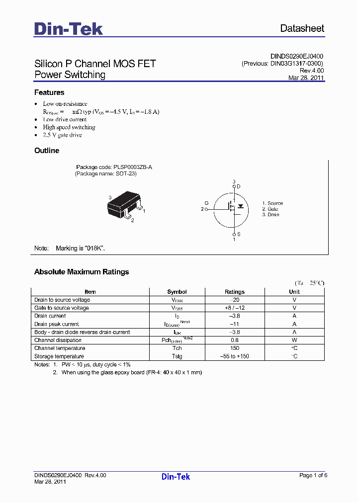 DTS2301_4990428.PDF Datasheet